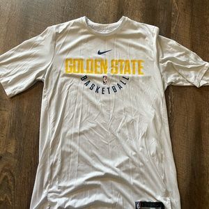 Nike Gold State Warriors shirt. Big and Tall